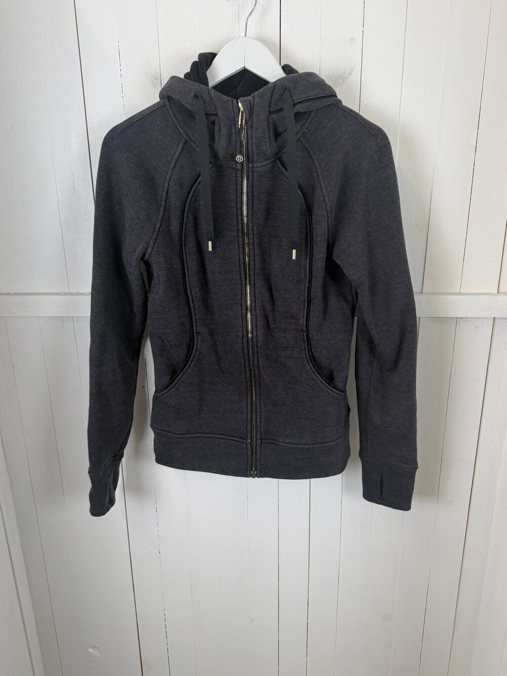 Lululemon Gray Full Zip Hoodie Women's Size 6